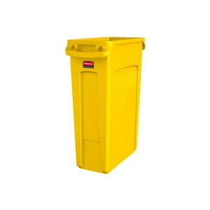 Imahe - Basurero Slim Jim Ventilado Amarillo