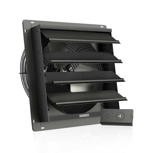 Ventilador de escape con persiana AC Infinity AIRLIFT S14 de 14 pulgadas con controlador