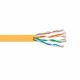 thumbnail image 2 of CPM-05-4. LINKMADE Pack de 4 cables patch de 50 cm, Cat5E, color amarillo, cubierta LSZH, multifilar con conectores inyectados., 2 of 4