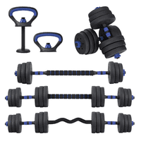 Set Mancuernas Barras Pesas Rusas Unibles 20 Kg Hyperhike