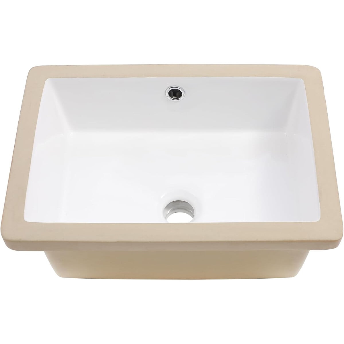 Lavamanos Couoko 18x12 Rectangular Bajo Cubierta Ceramica