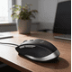 thumbnail image 3 of Mouse Fyda Confort Negro con Cable, 3 of 7