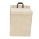 thumbnail image 5 of Cesta De Lavandería Colgante Plegable Cesta De Almacenamiento Para Colgar En La Pared Para Dormitorio Dormitorio Beige Mediano, 5 of 5