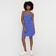 thumbnail image 4 of Vestido Mujer Corto Amarras Laterales Print Azul Corona, 4 of 5