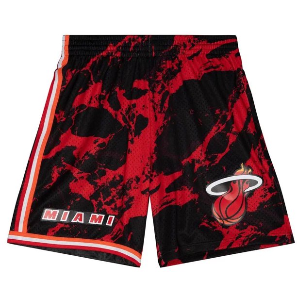Short Mitchell And Nes Miami Heat Nba 1996/97
