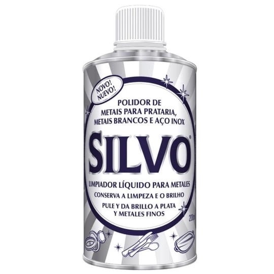 Limpiador Plata Líquido Botella 200 ml Silvo