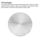 thumbnail image 4 of Uxcell 5.9" Soporte Giratorio con Cojinetes de Bolas de Acero Anular Lazy Susan 0.75", 4 of 5