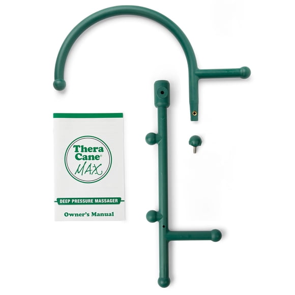 Masajeador Trigger Point Thera Cane Max Green con DVD incluido