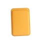 thumbnail image 1 of Bolsillo Magnético En Cuero Para Tarjetero Para IPhone 12 Pro Max Amarillo, 1 of 5