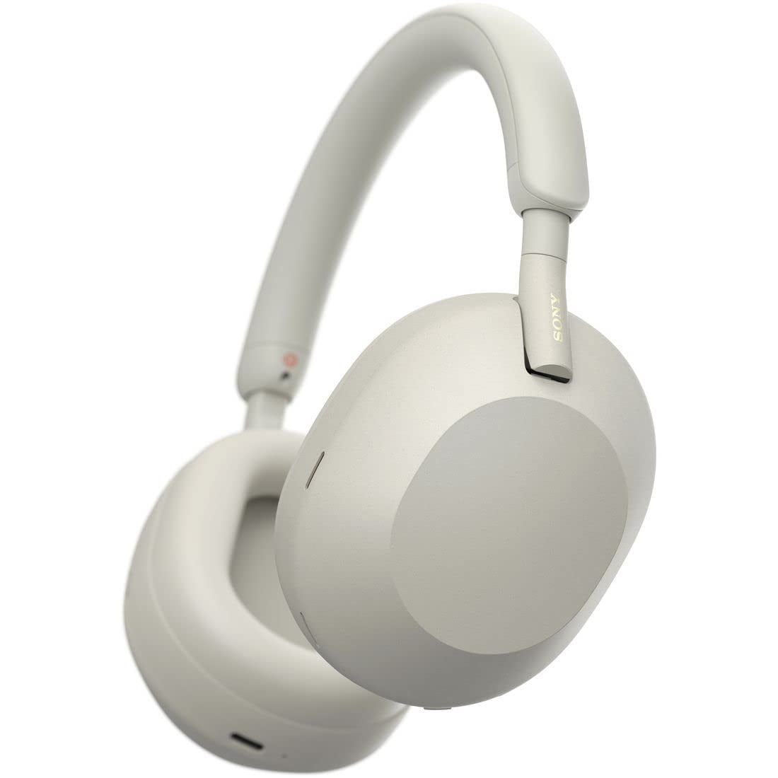 Auriculares Inalámbricos Sony Wh-1000xm5 Plateados Con Batería De 30 Horas