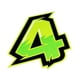 thumbnail image 2 of Adhesivo Para Casco De Motocicleta, Accesorio Fácil De Usar, Decoración Para Depósito De Combustible De Motocicleta, 9,3 X 9,7 Cm, 2 of 3