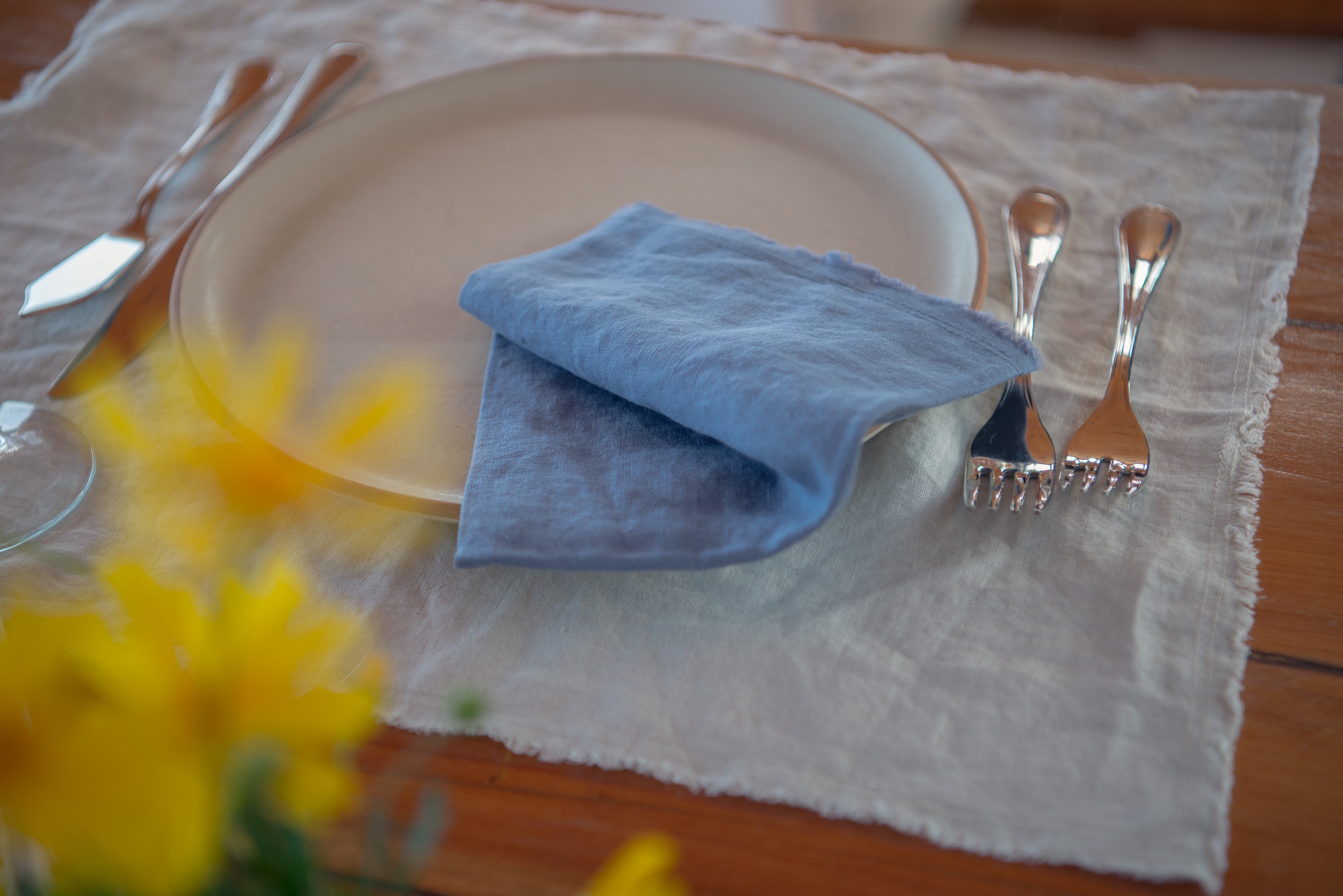 Purolino - Individuales Rusticos 100% Lino