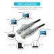 thumbnail image 3 of Cable Ethernet Slim Cat6a Futureonics 0,9 m 10 Gbps Negro, 3 of 4