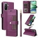 thumbnail image 5 of FOXDOCK Funda tipo Cartera para Xiaomi Redmi A5 – Cubierta de Cuero PU con Múltiples Ranuras, Bolsillo para Efectivo y Correa de Muñeca, 5 of 6