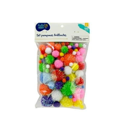 Pompon Glitter 100U Pen&Gear