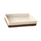 thumbnail image 4 of Canasta Tejida Modern Rectangular Organizer Bin Para Frutas De Desayuno De Aperitivo Café L, 4 of 5
