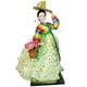 thumbnail image 3 of Figura De Geisha Coreana De 12 Pulgadas, Muñecas Hanbok De Pie, Figuras De Señora En Miniatura, Coloridas Y Verdes, 3 of 3