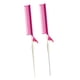 thumbnail image 4 of Peine para resaltar, peine con clip para burlas, peine de e precisión, peine con clip para peinar la perfección del cabello, peluquería , rosa blanco, 4 of 5