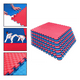 thumbnail image 1 of Plancha Tatami 100cm X 100cm X 2.5cm Rojo Y Azul, 1 of 6