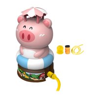 Magideal - Rociador De Agua Al Aire Libre Lanzacohetes Juguetes Juguetes De Verano Al Aire Libre Con Base De Lanzamiento Juguetes De Baño Para Bebés Pulverizador Cerdo