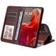 thumbnail image 3 of Funda Billetera para Motorola Moto G85 5G con Porta Tarjetas y Soporte Ajustable Marrón, 3 of 4