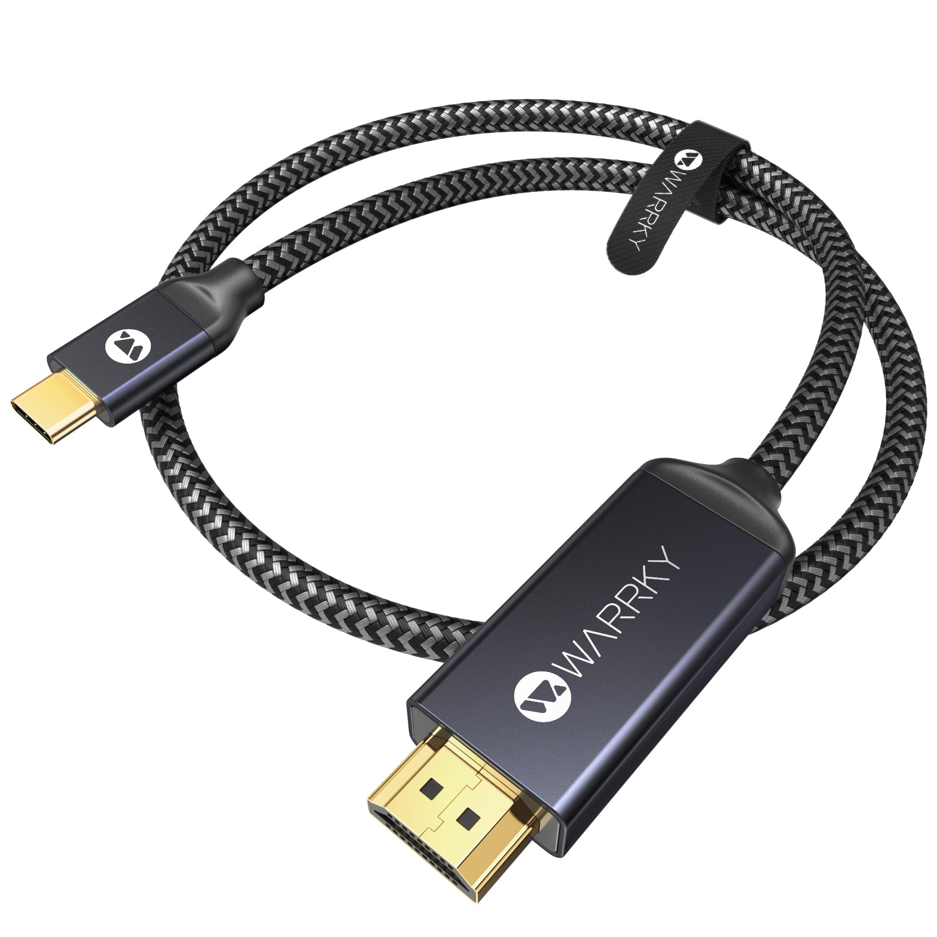 Warrky - Cable Usb C A Hdmi Warky De 1 M (4k @60hz) Tipo-c A Hdmi 2.0