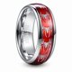thumbnail image 1 of Anillo de Tungsteno Spiderman Hombre Moda Masculina, 1 of 3