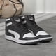 thumbnail image 2 of Zapatilla PUMA REBOUND LAYUP de piel sintética en blanco y negro para hombre, 2 of 8