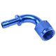 thumbnail image 3 of Adaptador de Brida AN 90° Azul Anodizado JEGS, 3 of 5
