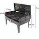 thumbnail image 3 of Parrilla Parrillera Para Asado Plegable Portatil, 3 of 3