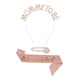 thumbnail image 3 of Mommy To Be Sash Set Decoración De Fiesta Para Baby Shower Niño Niña Género Revela Oro Rosa, 3 of 5