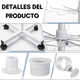 thumbnail image 4 of Exhibidor Araña Atril Metálico De 7 Niveles Llaveros Aros, 4 of 9