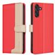 thumbnail image 1 of Funda Cartera con Bloqueo RFID para Samsung Galaxy A26 5G con Ranuras y Soporte Rojo, 1 of 5