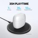 thumbnail image 5 of Auriculares True Wireless EarFun Air Bluetooth 5.0 blancos 35 horas, 5 of 8