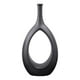 thumbnail image 1 of Florero Ceramica Botella Con Cuerda Negro 35cm, 1 of 1