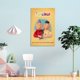 thumbnail image 4 of Pat y Mat Cuadro decorativo colgante - Arte de pared - Póster enmarcado - Decoración de pared - Regalos para familia, amigos y aficionados 40*60 cm, 4 of 6