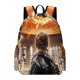 thumbnail image 1 of Los Juegos del Hambre-theme Backpack, Campus style schoolbag Bookbag with Adjustable Shoulder Straps And Large Zip Compartment, Unisex Travel Bags.42x30x15cm, 1 of 6