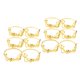 thumbnail image 5 of Servilleteros Set Decoración Metal Para Comedor Formal O Informal Cocina 12pcs, 5 of 5