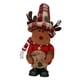 thumbnail image 4 of Muñeco De Peluche De Navidad, Bonito Adorno Para La Ventana Del Hogar, Ciervo, 4 of 5