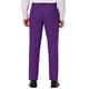 thumbnail image 3 of INSPIRE CHIC Pantalones Chinos de Hombre Ajuste Recto Casual con Comodidad y Elasticidad Frontal Plano 28 Púrpura, 3 of 8