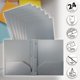 thumbnail image 3 of Carpeta de archivo Better Office Products, paquete de 24 unidades, gris, 3 of 5