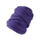 thumbnail image 2 of Hilo De Lana Grueso DIY Relleno Jumbo Hilo Tubular Para Tejer Suéteres De Cojín Violeta, 2 of 5