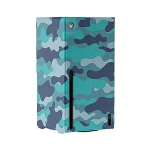 Funda Protectora Aaronmei Cuero Camuflaje Azul Xbox Series X/S