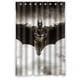 thumbnail image 1 of Cortina de ducha de superhéroe Batman, juego de cortina de baño con ganchos, tamaño 48 x 72 pulgadas, 1 of 3