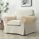 thumbnail image 2 of Juego de 2 fundas elásticas de jacquard para reposabrazos de sofá y sillón, antideslizantes, para reposabrazos de sofá reclinable., 2 of 6