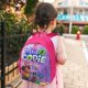 thumbnail image 5 of Mia y Codie Mochila Escolar para Niños y Niñas, Mochila Infantil Ligera de Alta Calidad, Grande y Duradera ROSA, 5 of 6
