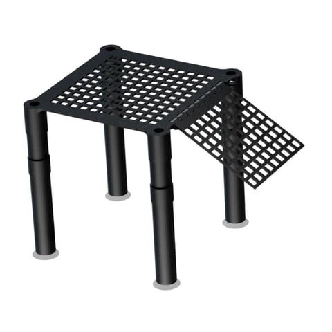 Ioensy - Plataforma De Descanso Para Tortugas, Rampa Para Reptiles Acuáticos, Área De Descanso Estable Única Con Biela