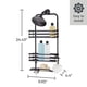 thumbnail image 3 of Organizador de Ducha Better Homes Gardens 3 Estantes Negro, 3 of 3