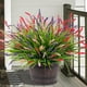 thumbnail image 1 of Plantas artificiales artificiales, flores, hierba de mono para decoración de exteriores, 1 of 6