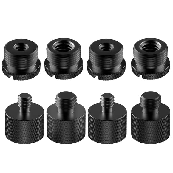 Adaptador de soporte para micrófono InnoGear, 8 piezas, 5/8 hembra a 3/8 macho